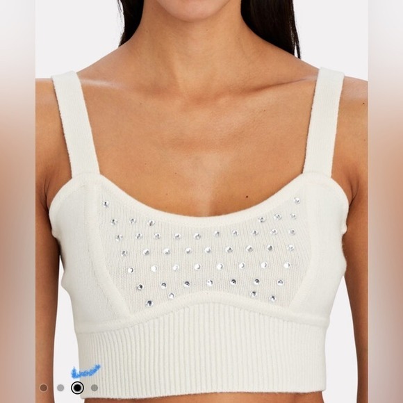 INTERMIX
Kelly Embellished Knit Bralette - Picture 2 of 9
